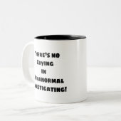 暗い，ユーモア，国家超常的な日，幽霊，スピア ツートーンマグカップ (正面左)