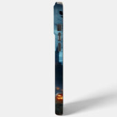 暗い、中世の城、こうもり、カボチャ Case-Mate iPhoneケース (裏面 / 左)