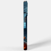 暗い、中世の城、こうもり、カボチャ Case-Mate iPhoneケース (裏面 / 右)