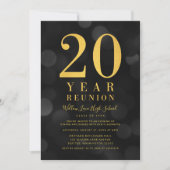 暗い《写真》ぼけ味ライト20年クラス懇親会 招待状 (正面)