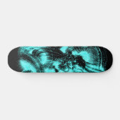 暗い(占星術の)十二宮図のドラゴンカスタムなプロ板の白熱 スケートボード (横)