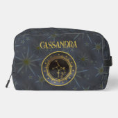 暗い〔占星術の〕十二宮図星占い:《星座》乙女座黒い金ゴールド名 ドップキット (裏面)