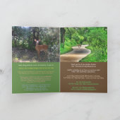 "暗い"詩かカードからの軽い出現 サンキューカード (内部)