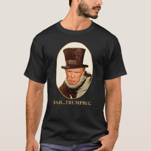 暗いBah TrumpBugの男性 Tシャツ