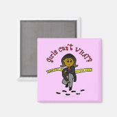 暗いCSIガール マグネット (正面/裏面)