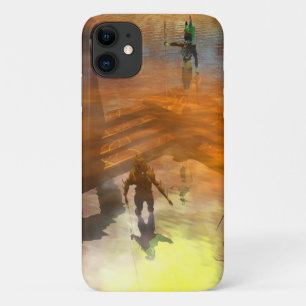 暗いiPhoneケースの夜明け iPhone 11 ケース