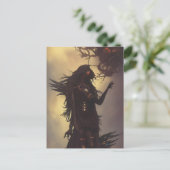 暗いSci-Fiファンタジー ポストカード (スタンド正面)