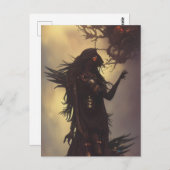 暗いSci-Fiファンタジー ポストカード (正面/裏面)