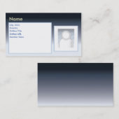 暗いZazzle -ビジネス 名刺 (正面/裏面)