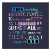 暗おもしろいい背景ID113を民主化して再装飾 ポスター (正面)