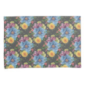 暗かわいらしいフローラ 枕カバー (正面右)