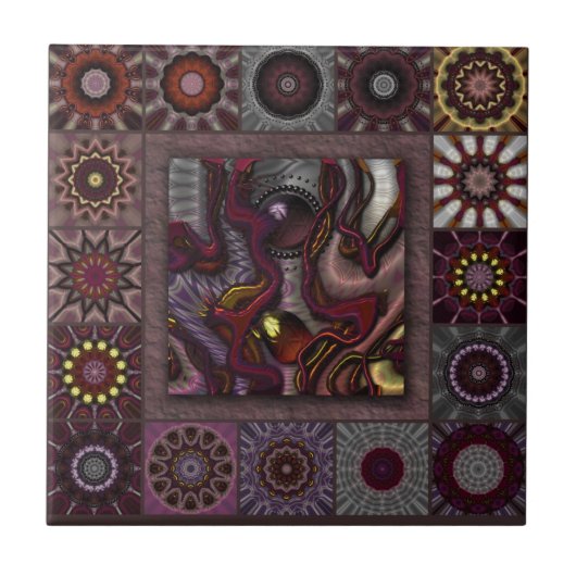 暗くされた国 タイル (正面)