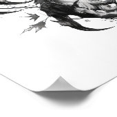 暗くて怖い不気味動物モンスタースケッチサイト ポスター (角)