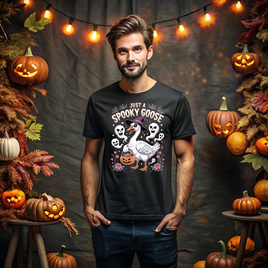 暗くて怖い、ただのスプーキー・グース Tシャツ