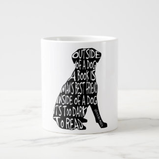 暗くて読い ジャンボコーヒーマグカップ