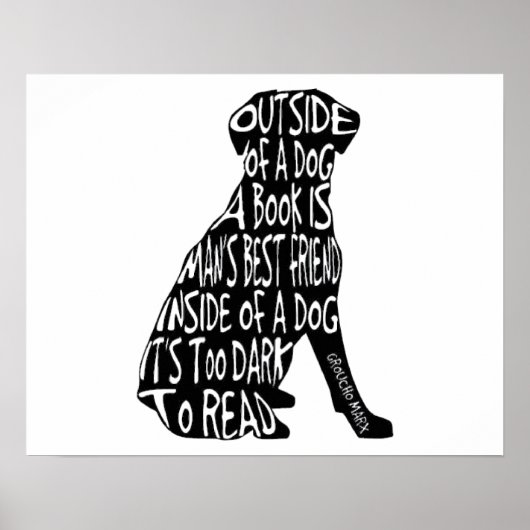 暗くて読い ポスター (正面)