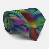 暗くなったカラフルの織り込みテープ ネクタイ (ロール)