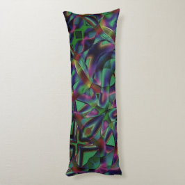 暗くなったカラフルの織り込みテープ ボディピロー