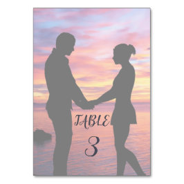 暗くなった結婚不透明な写真✨美しい霧 テーブルナンバー