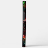 暗くモザイクのトレース下の派手な色のパッチ Case-Mate iPhoneケース (裏面 / 右)