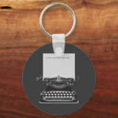 暗く嵐の夜だった キーホルダー (正面)