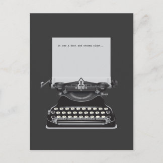 暗く嵐の夜だった ポストカード