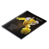 暗く明るい花祈りの言葉雑誌 ノートブック (左側)