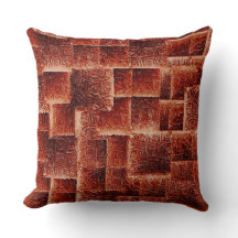 暗く明るい赤の壁テクスチャを持つ正方形