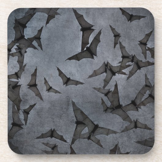 暗く曇った空のこうもり コースター (正面)