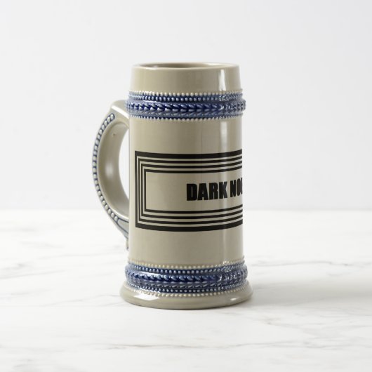 暗く気高いマグ ビールジョッキ (正面左)