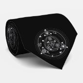 暗く神秘的なスタイルの神聖な幾何学 ネクタイ (ロール)