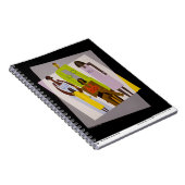 "暗く、美しい"ノート ノートブック (右側)