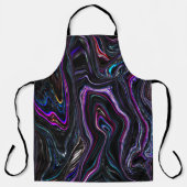 暗さで色が詰まった不規則な曲線 エプロン (正面)