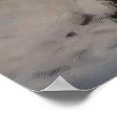 暗すてきい森の雪だるまの家族 ポスター (角)