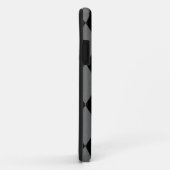 暗アーガイル色 Case-Mate iPhoneケース (裏面/右)