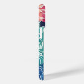 暗エレガントカラフルい背景にダリアの花 Case-Mate iPhoneケース (裏面 / 右)