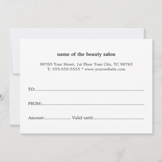 暗エレガント色のフェイク金ゴールドハート (裏面)