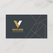 暗エレガント色 名刺 (裏面)