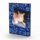 暗カスタマイズ色の猫ペット フォトブロック (右)