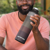 暗カッコいい色の組み合わせ ウォーターボトル