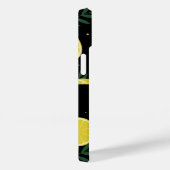 暗モダンいパーソナライズされた果実夏の模様 Case-Mate iPhoneケース (裏面 / 右)