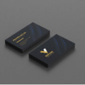 暗モダンエレガント 名刺