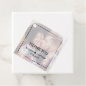 暗モダン色フォトミニマルタイポグラフィ結婚ズ フェイバータグ (インサイチュ)