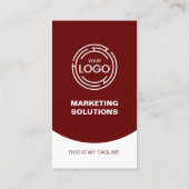 暗モダン色 名刺 (裏面)