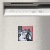 暗不気味色ハロウィンゴシック仮装ボールマグネット マグネット (インサイチュ (食洗機))