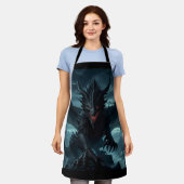 暗中竜 エプロン (着用した状態)