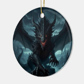 暗中竜 セラミックオーナメント (左)