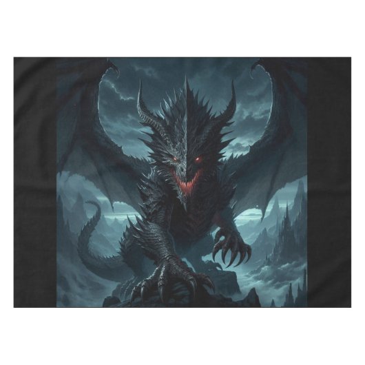 暗中竜 テーブルクロス (正面(横))