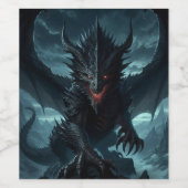 暗中竜 ワインラベル (シングルラベル)