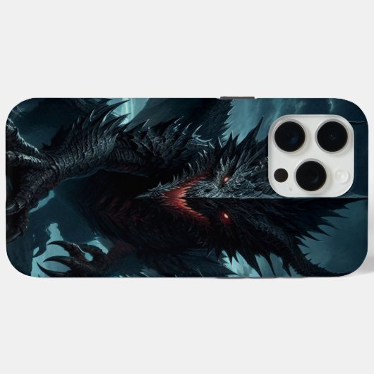 暗中竜 Case-Mate iPhoneケース (裏面 (横))